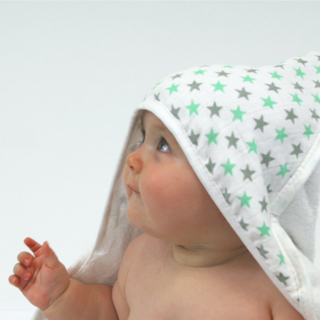 Cotton Muslin Hooded Towel