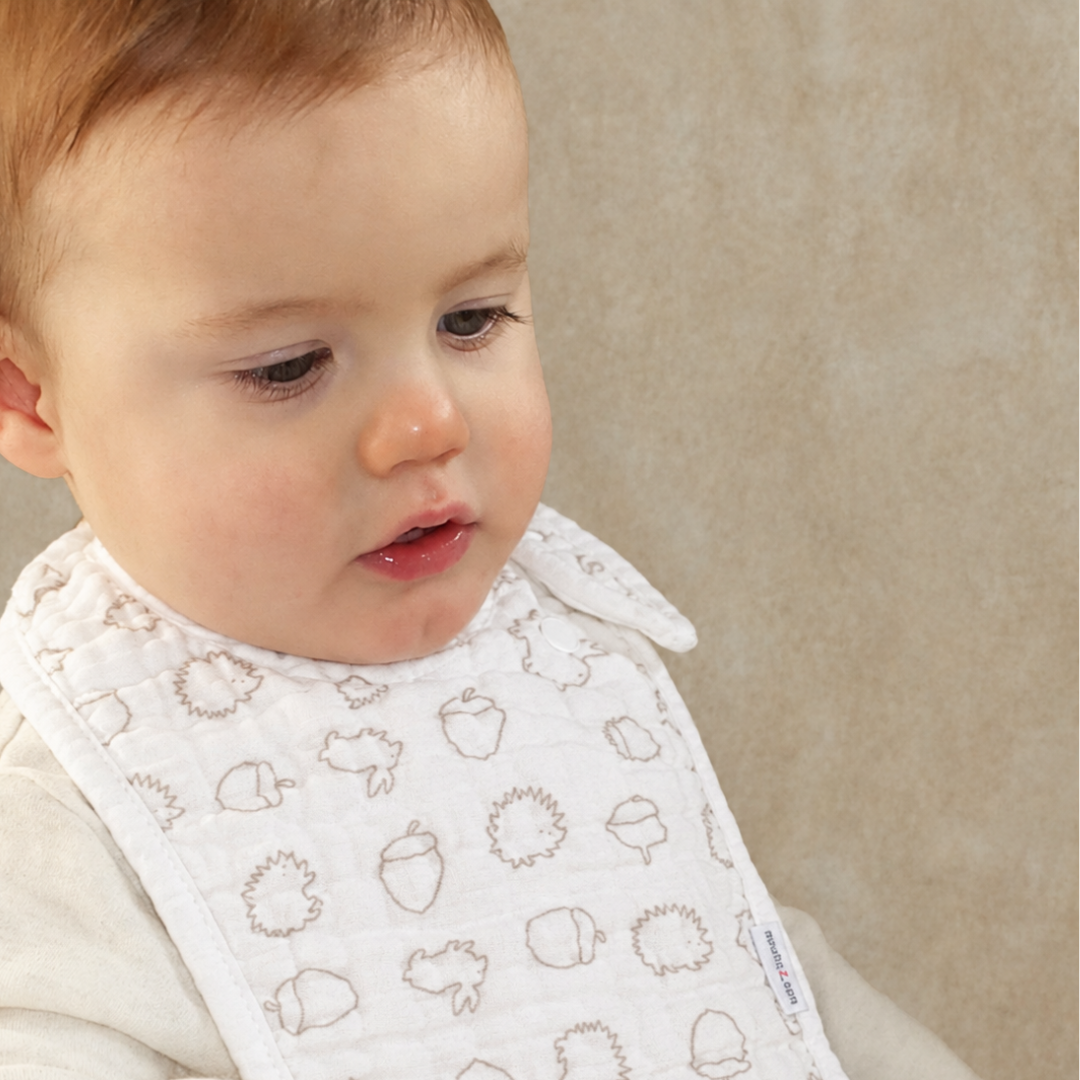 Cotton Muslin Feeding Bib