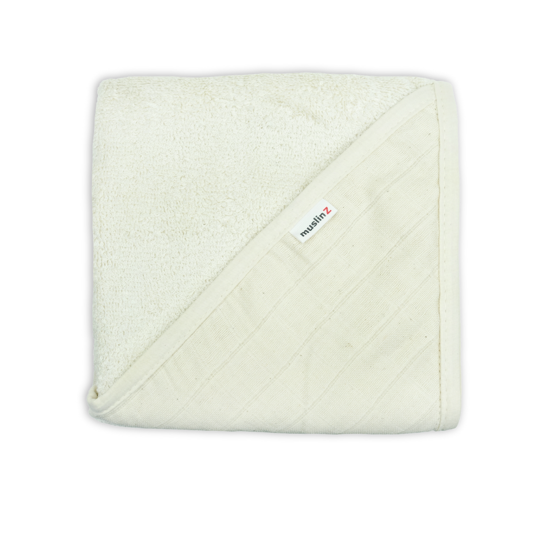 Cotton Muslin Hooded Towel