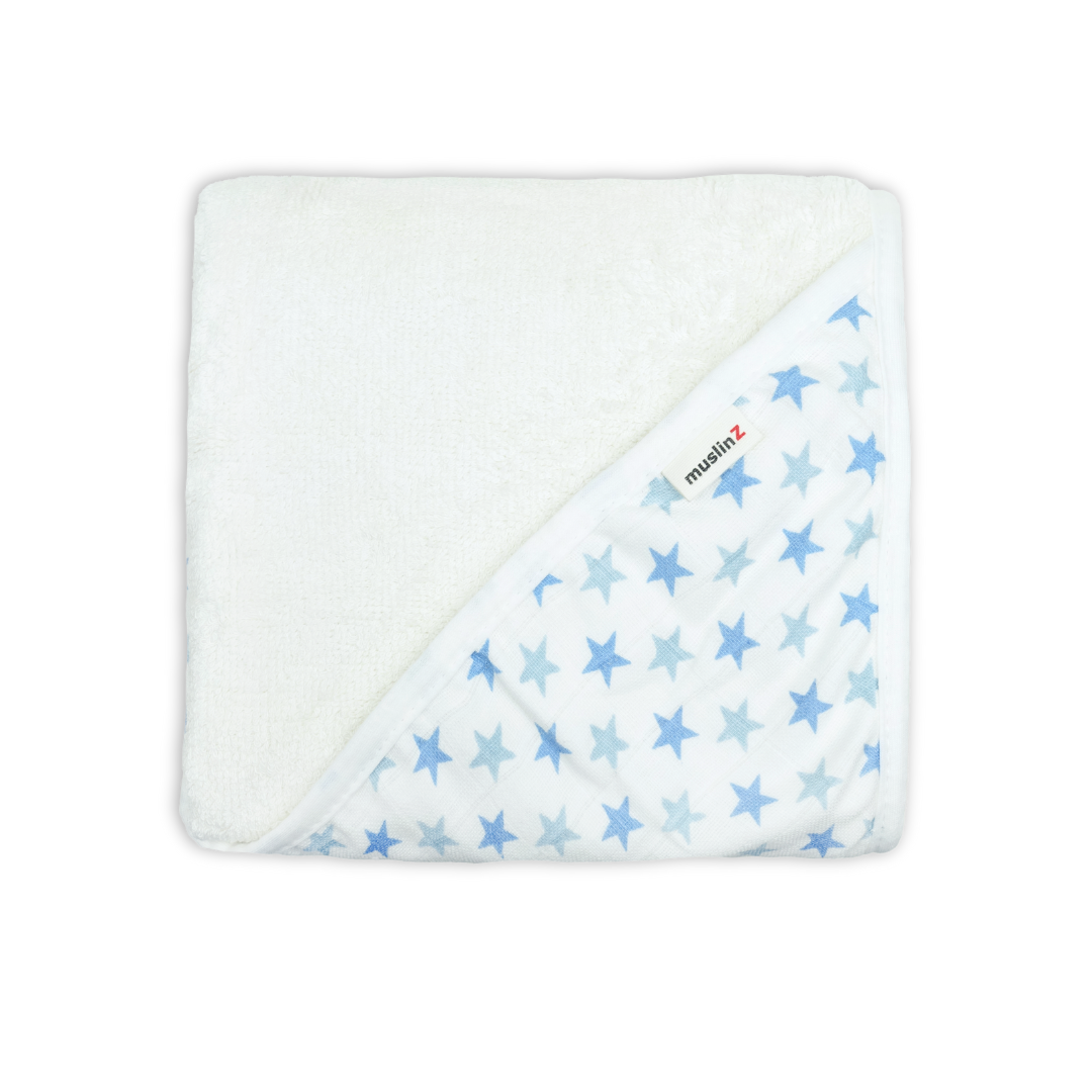 Cotton Muslin Hooded Towel