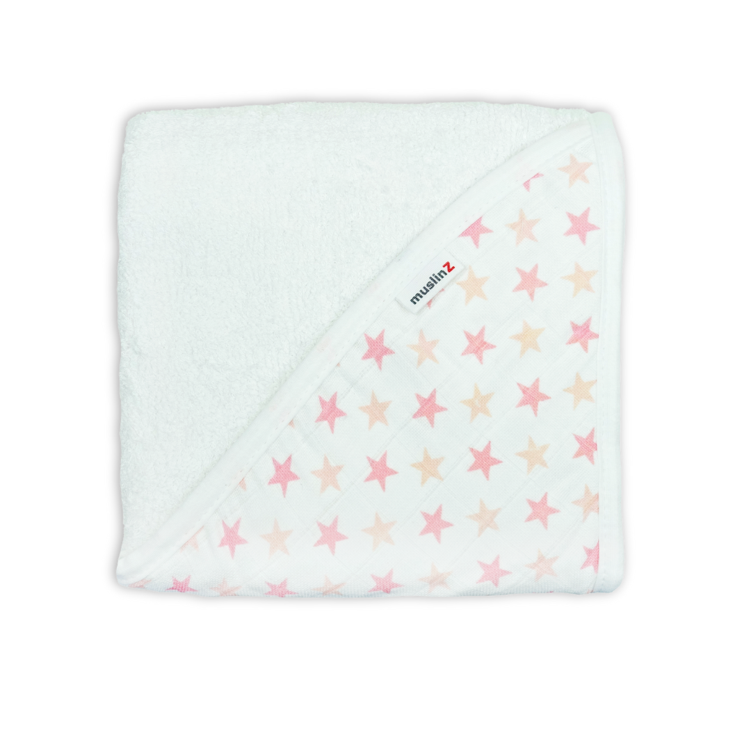 Cotton Muslin Hooded Towel