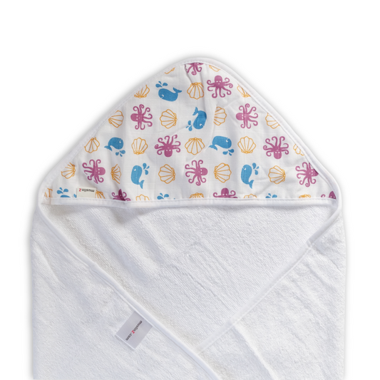 Cotton Muslin Hooded Towel