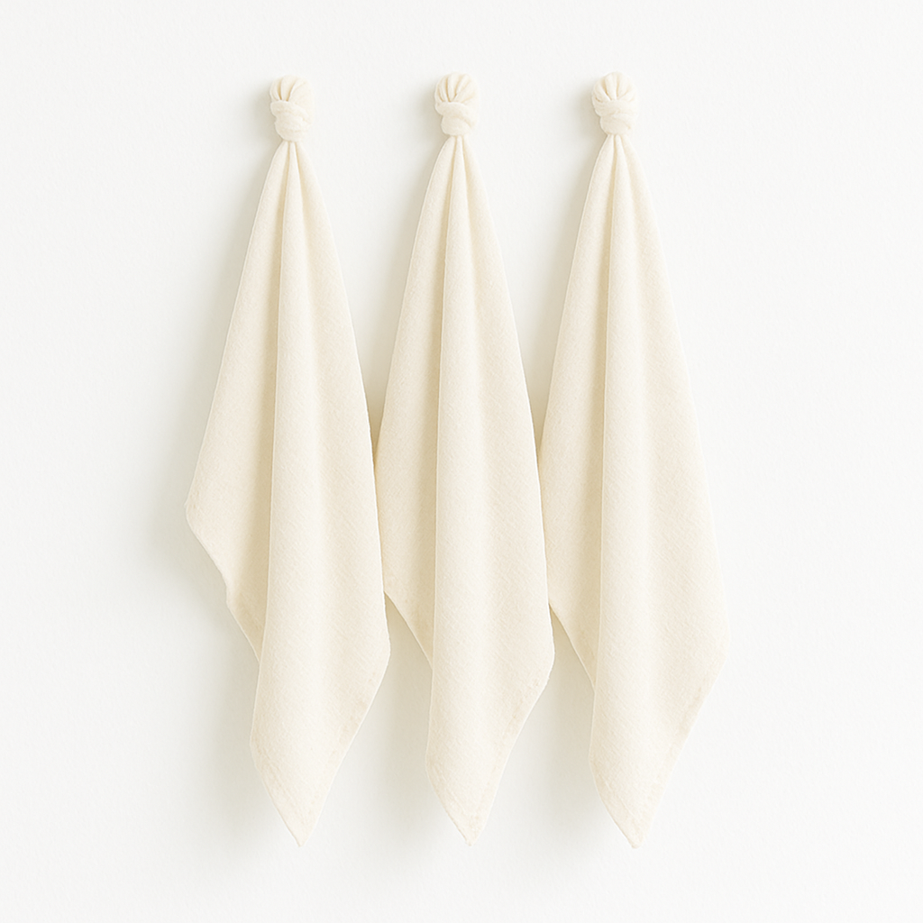 Cotton Muslin Squares - Unbleached