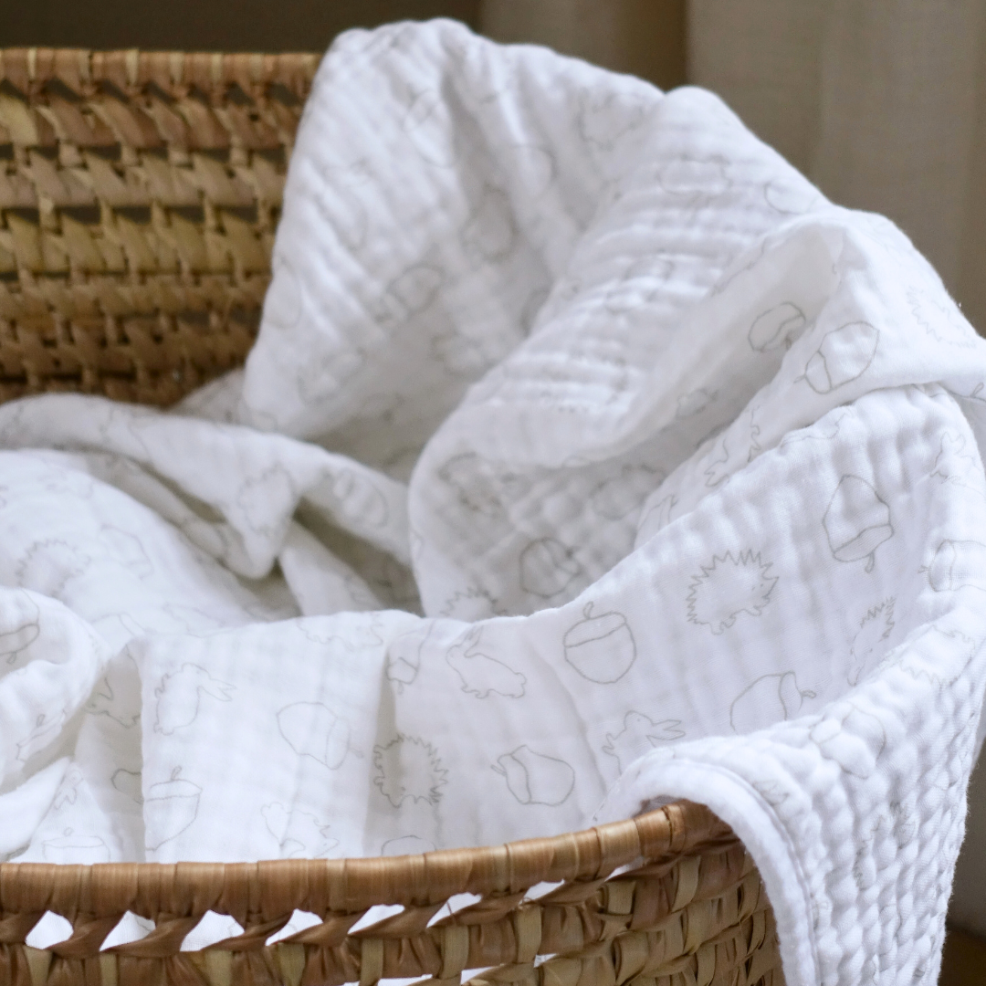 Cotton 3 Ply Muslin Blanket