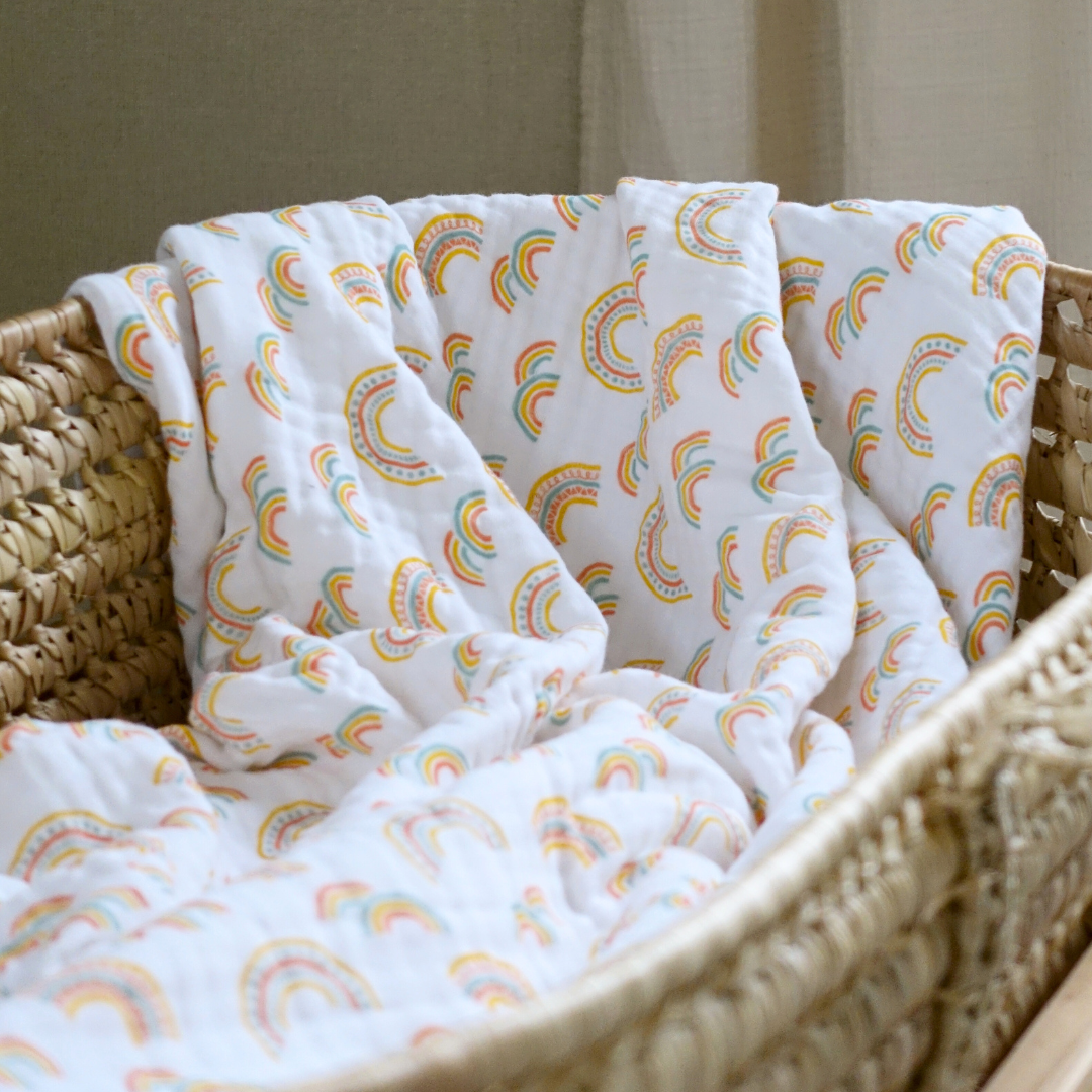 Cotton 3 Ply Muslin Blanket