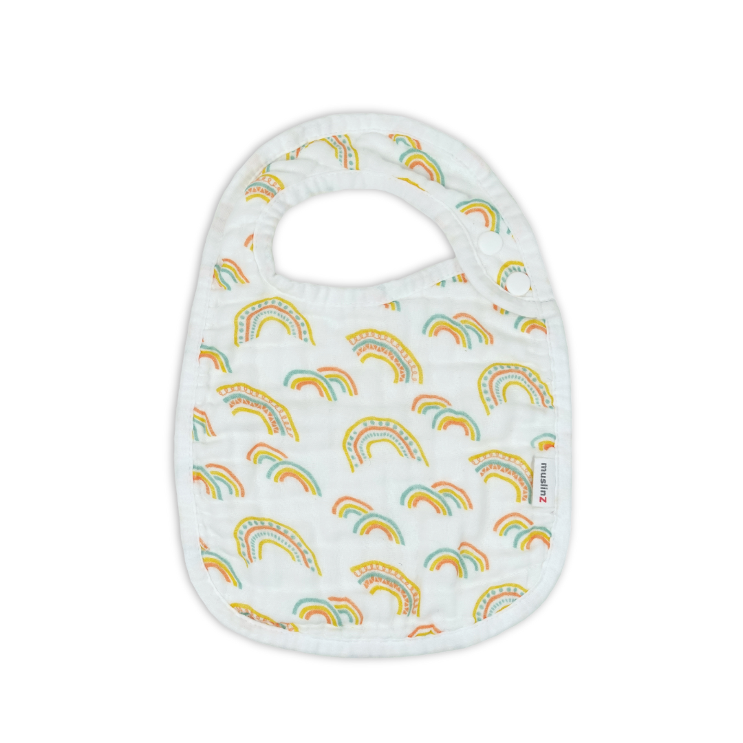 Cotton 3 Ply Muslin Feeding Bib