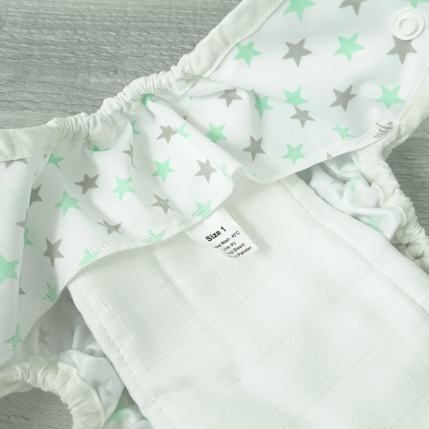 Organic Cotton Muslin Prefolds - 6 Pack