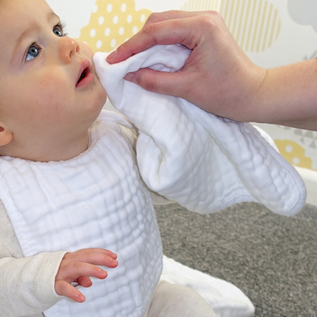 White Burp cloth Lifestyle