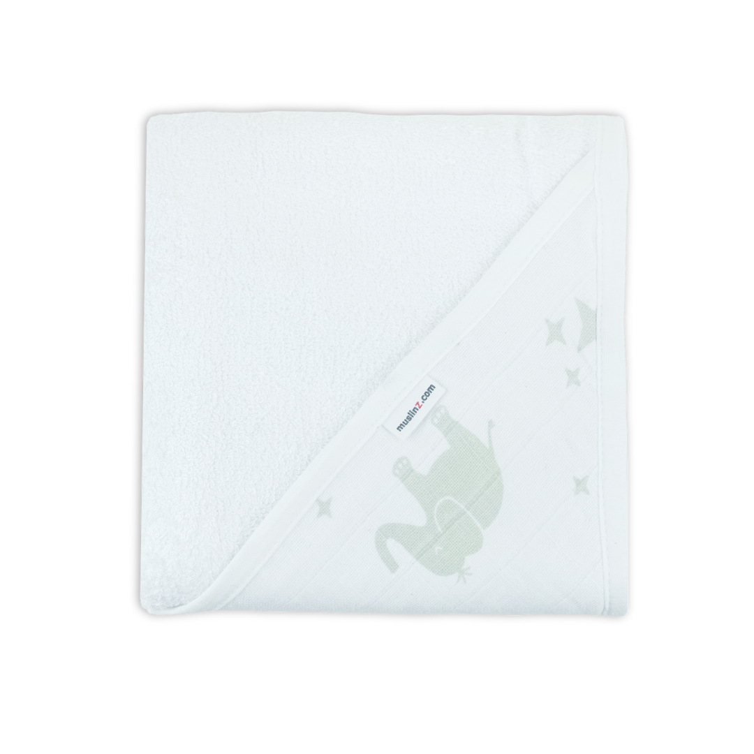 Cotton Muslin Hooded Towel