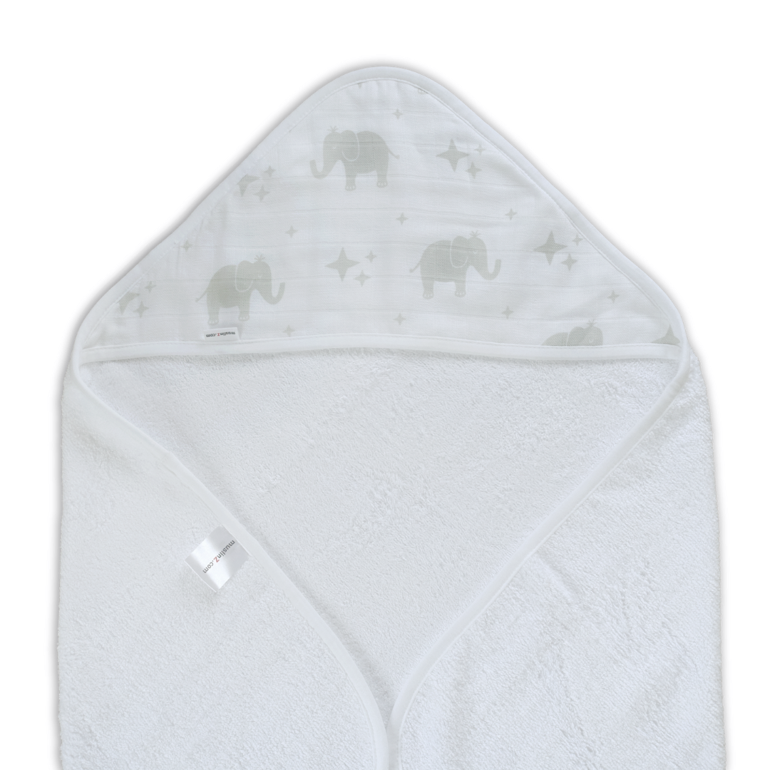 Cotton Muslin Hooded Towel