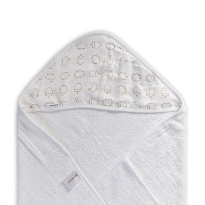 Cotton Muslin Hooded Towel