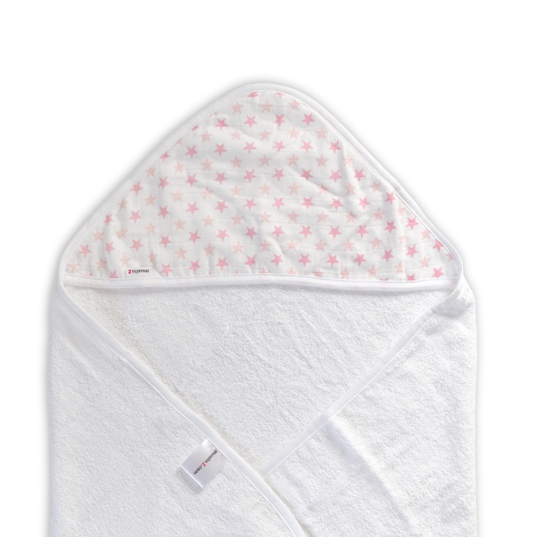 Cotton Muslin Hooded Towel