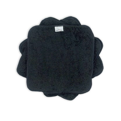 Bamboo Cotton Terry Wipes - 12 Pack