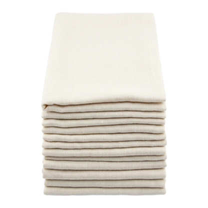 Cotton Muslins - Unbleached (3, 6 or 12 pack)