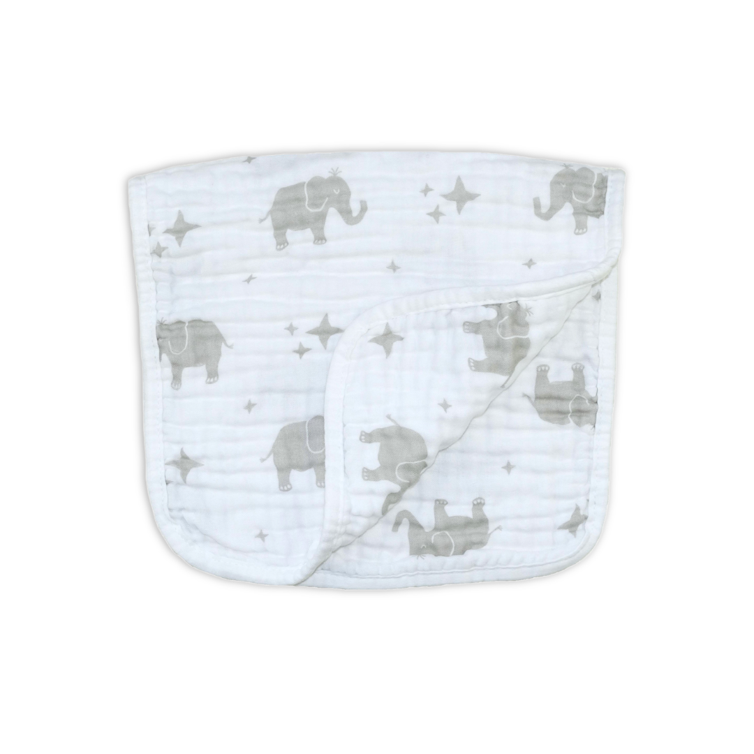 Cotton Muslin Burp Cloths (6, 3 or 1 Pack)