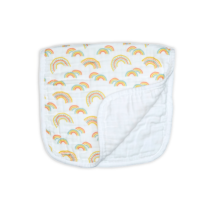Cotton Muslin Burp Cloths (6, 3 or 1 Pack)