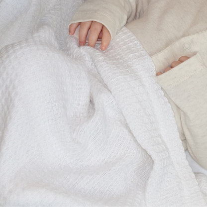 Cotton Waffle Cellular Blanket