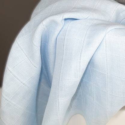 Cotton Muslins - Pale Blue (6 or 12 pack)