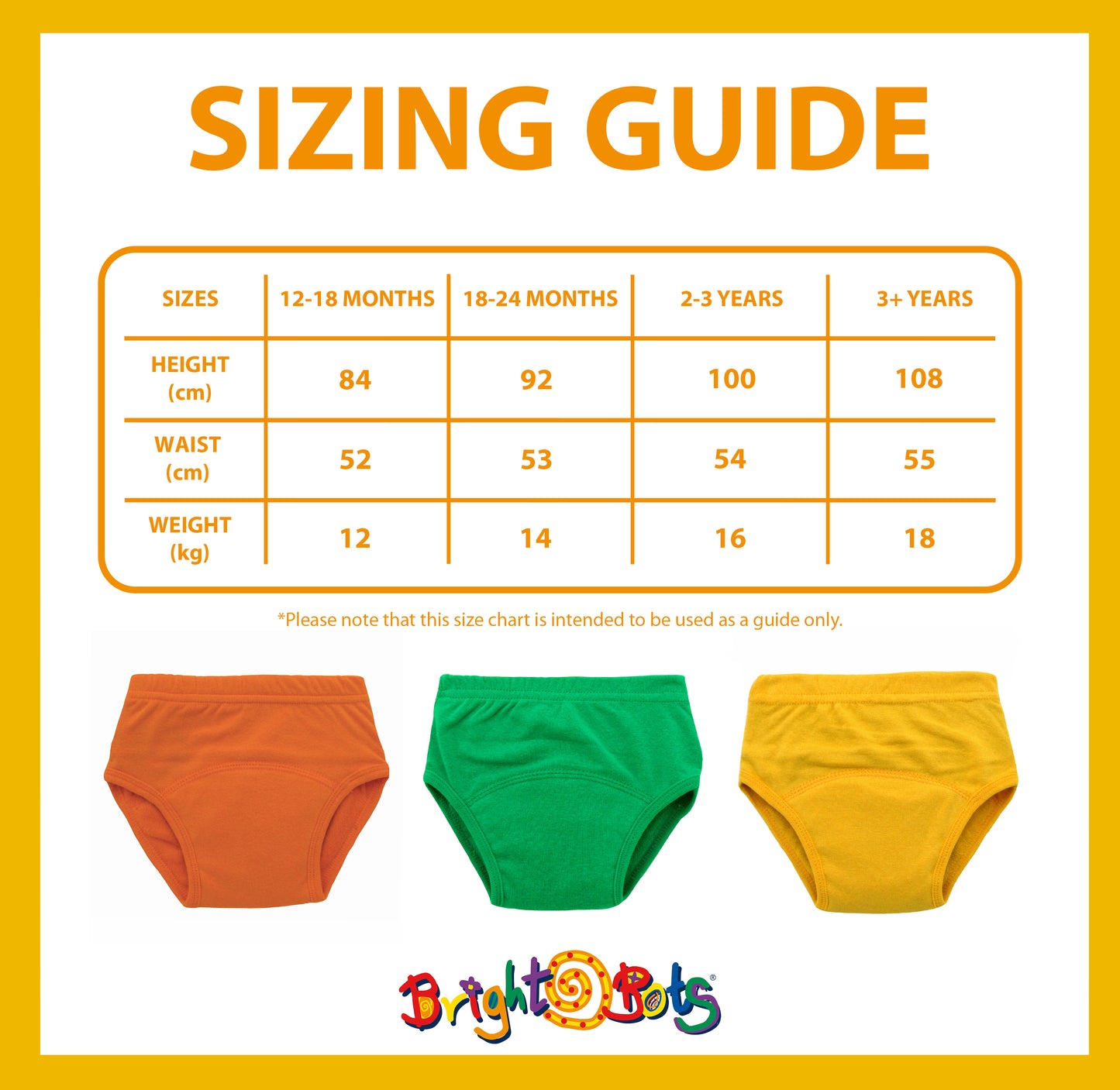 Bright Bots - Potty Training Pants